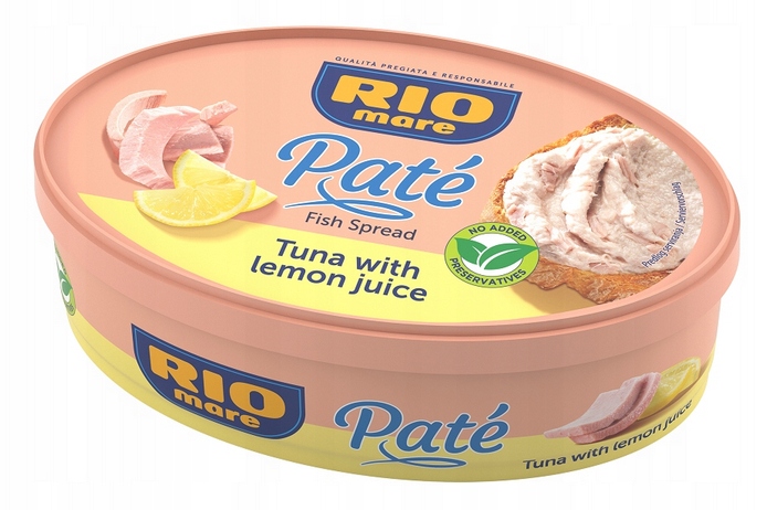 Rio Mare pasztet z tuńczyka z sokiem z cytryny 115 g