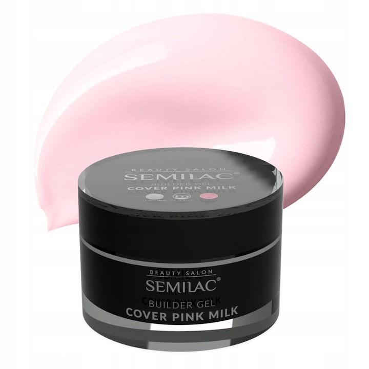 Semilac Beauty Salon ŻEL Cover Pink Milk 50ml