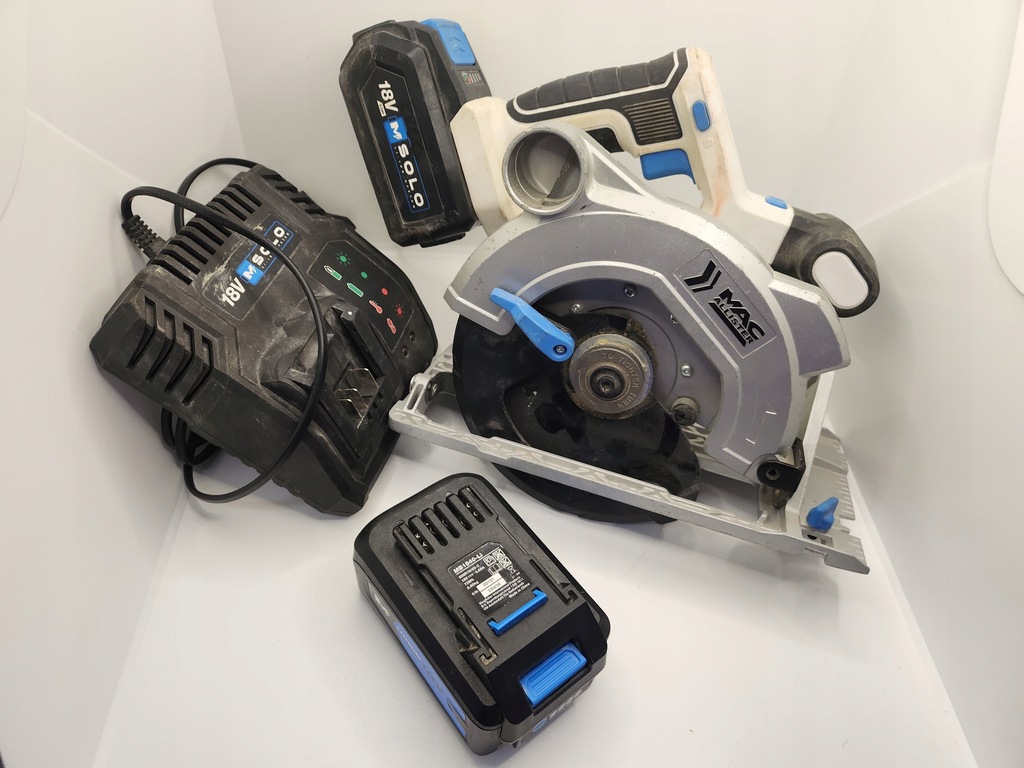 Pilarka tarczowa MacAllister MCS18-Li +ład +akumulator