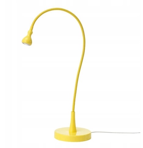 IKEA JANSJO lampa biurkowa LED żółta - 8286069403 - oficjalne archiwum  Allegro