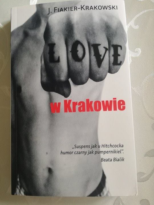 Książka "Love w Krakowie" z dedykacją autorki
