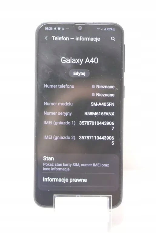 TELEFON SAMSUNG GALAXY A40 4/64GB