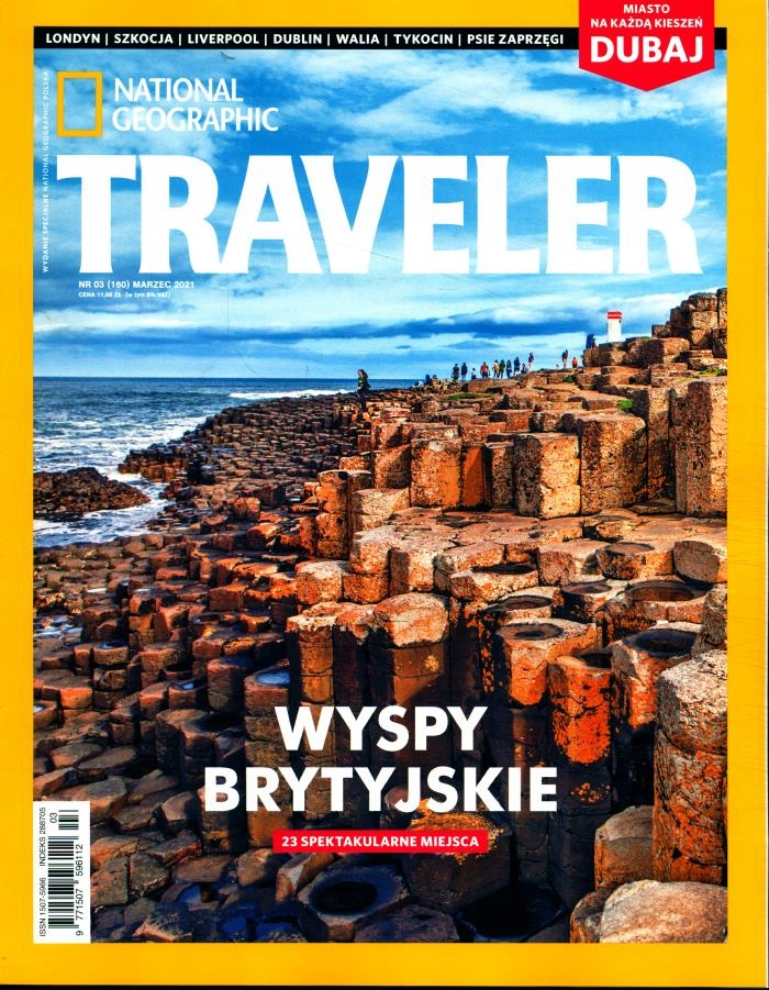 TRAVEL NATIONAL GEOGRAPHIC nr 3/21 Wyspy Brytyjski