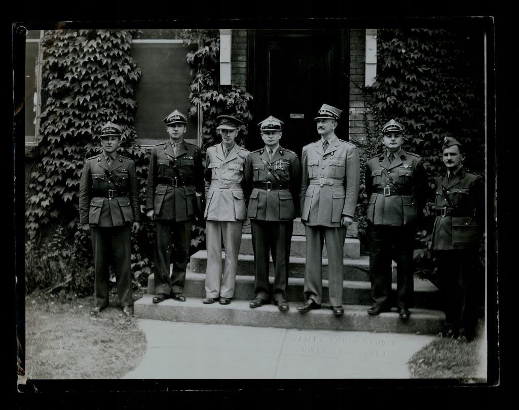 gen. Duch - płk. Arciszewski - płk. Tysowski 1942