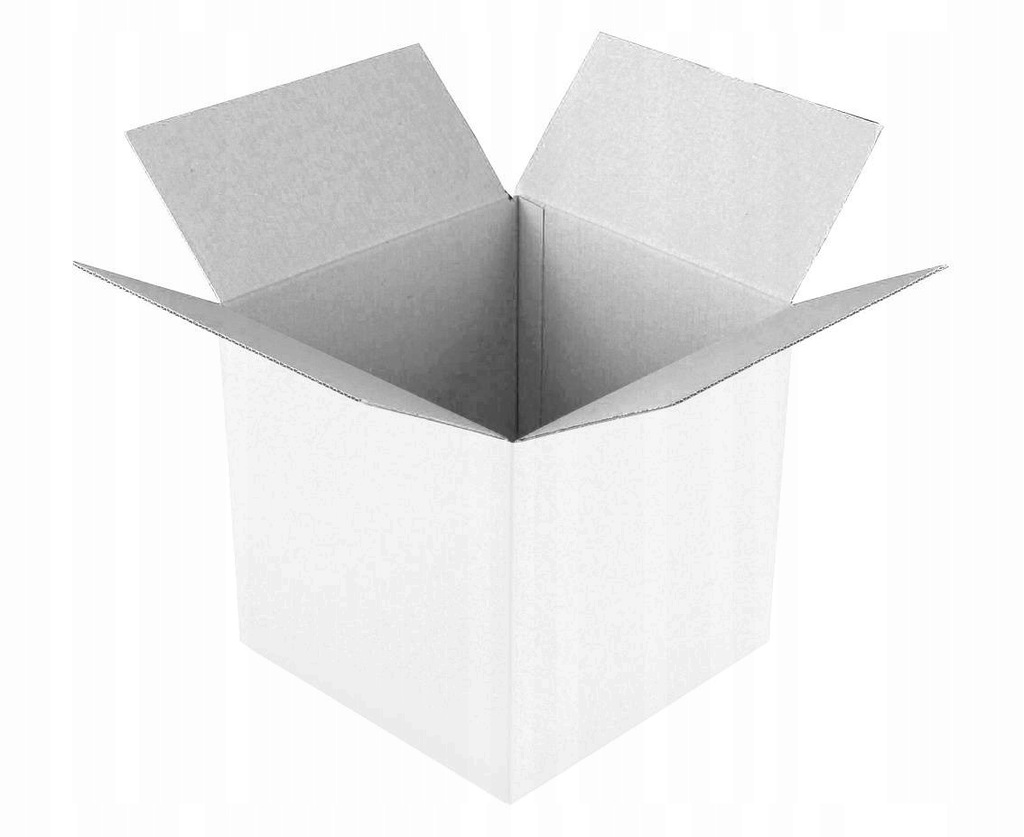 Pudełko prezentowe Karton klapowy 50x50x50 cm, biały, 5 szt.