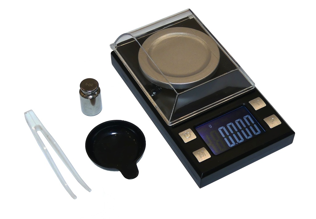 MINI WAGA JUBILERSKA PRECYZYJNA 0,001g 20g crystal