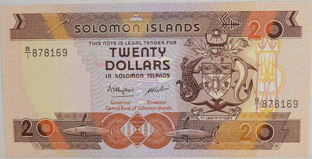 19.xx.Wyspy Salomona, 20 Dolarów 1996, P.21, St.1