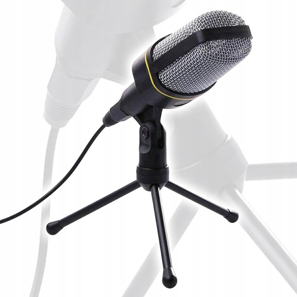 AK143C Mikrofon Z Uchwytem Statyw