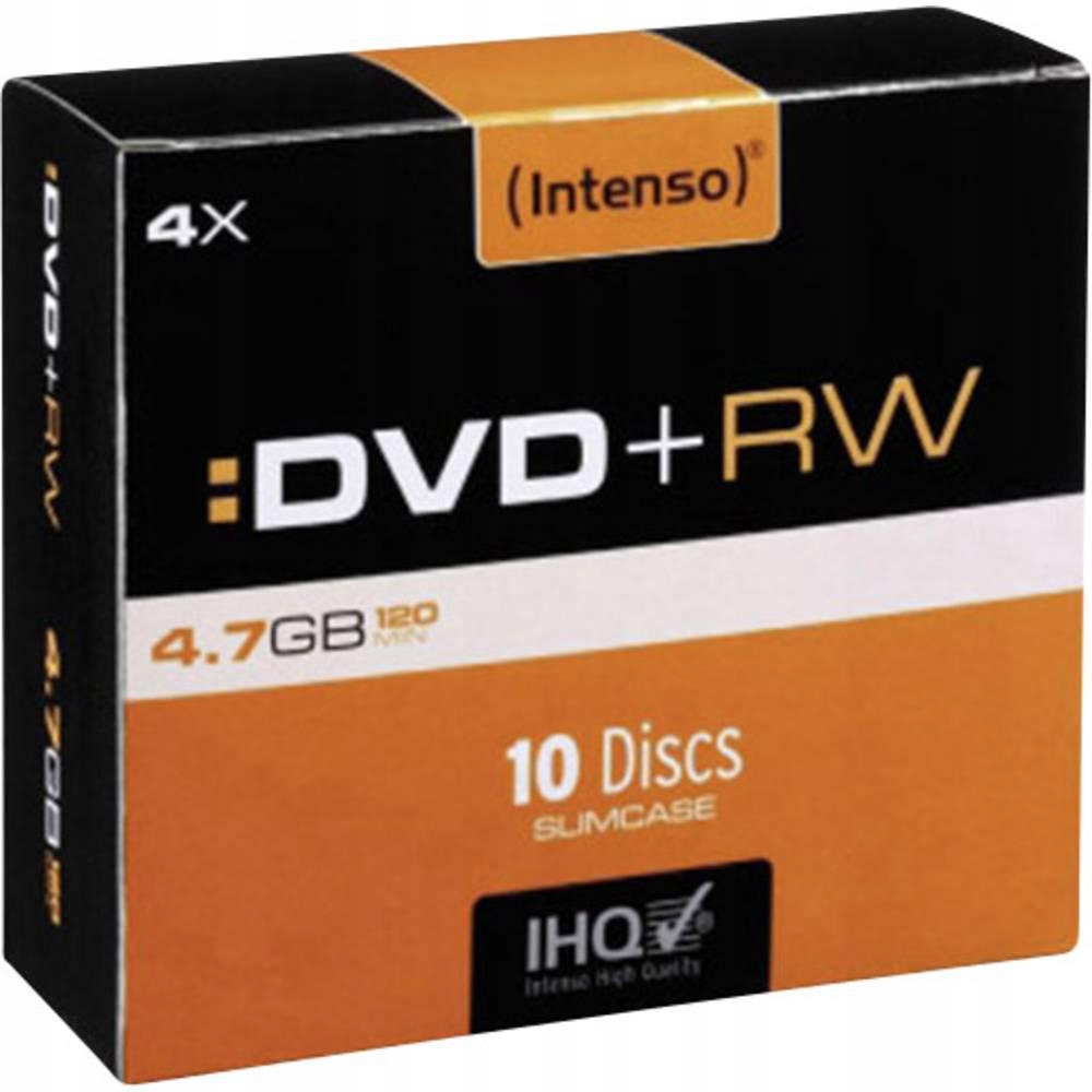 Płyta DVD Intenso, 4.7 GB, 4 x, 120 min, 10 szt.