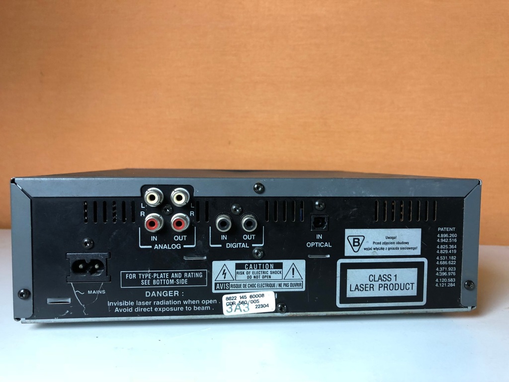 その他 PHILIPS CDR 560 philips cdr 560 CD player - 7222300953 - oficjalne archiwum