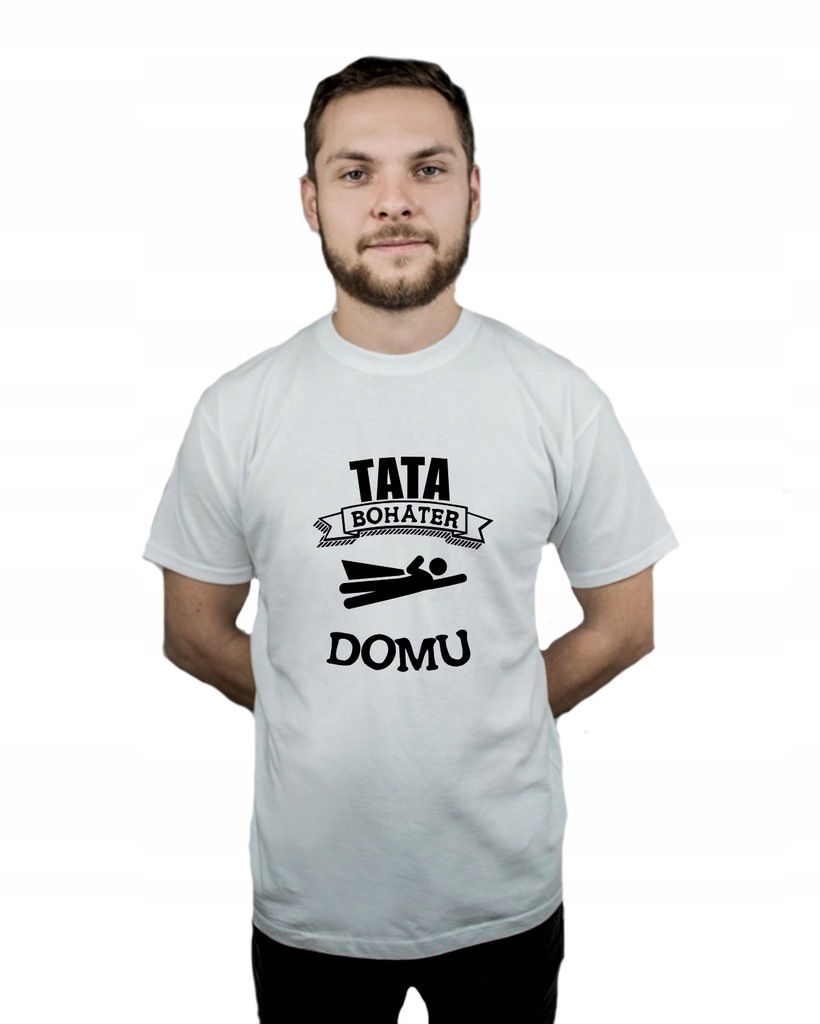 Koszulka męska DZIEŃ OJCA TATA PREZENT W3 r XL