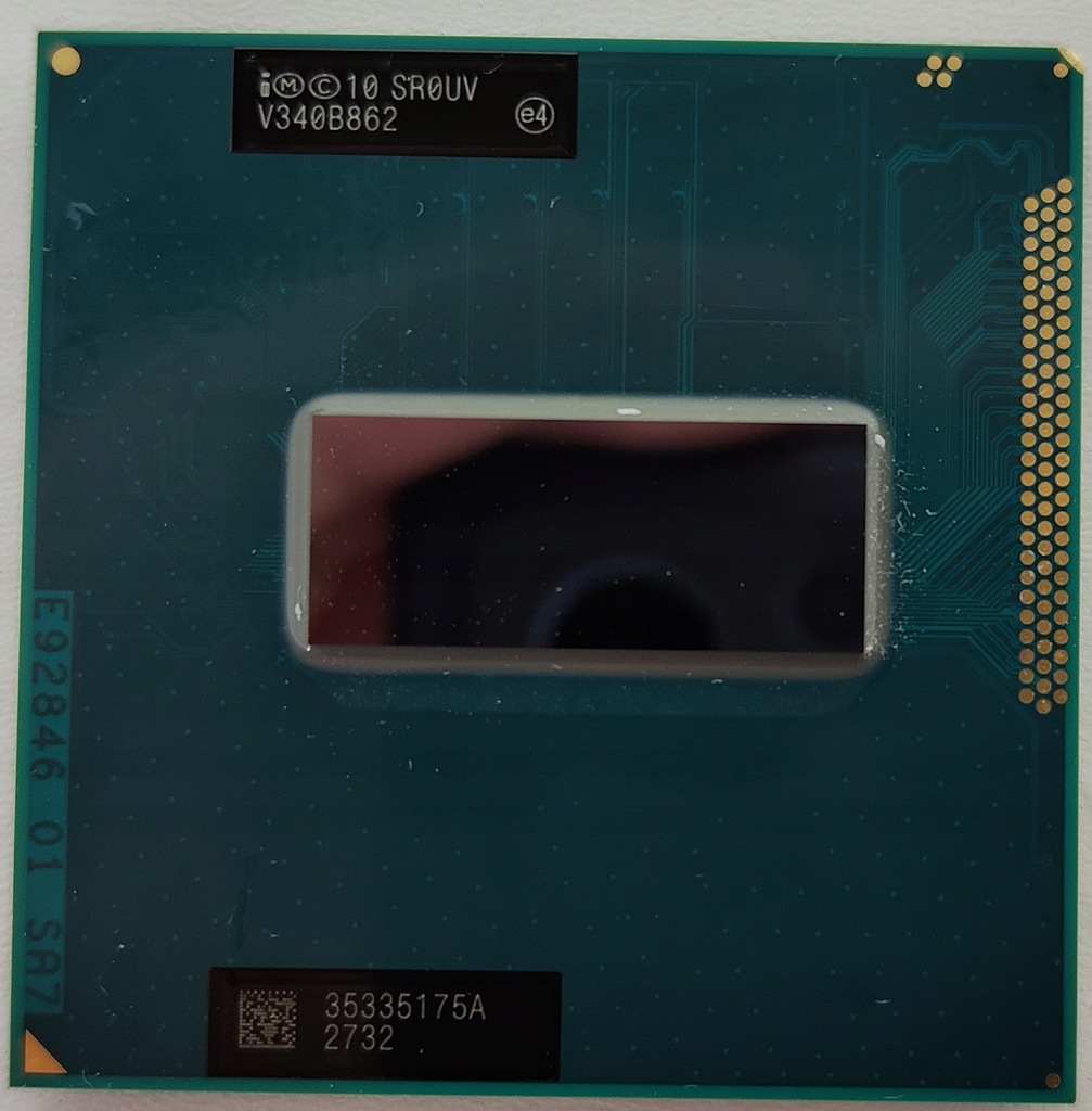 Intel Core i7-3740QM 4x2,7GHz 6MB 45W SR0UV