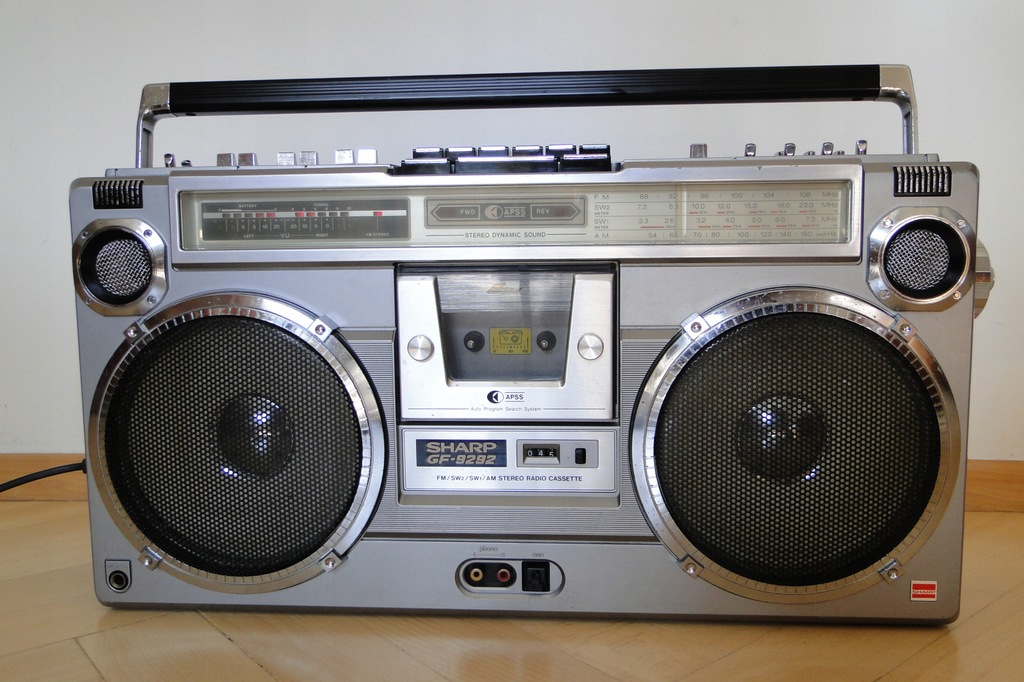 Radiomagnetofon, boombox SHARP GF-9292 X