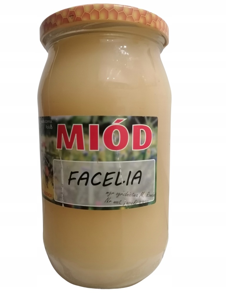 MIÓD NEKTAROWY FACELIOWY 1,1 KG NATURALNY POLSKI