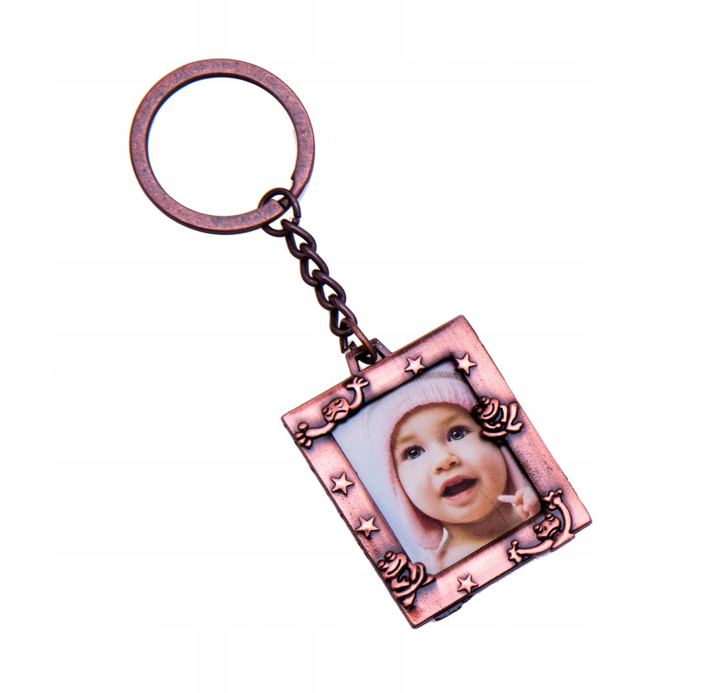 BRELOK Z TWOIM ZDJĘCIEM PERSONALIZOWY PREZENT
