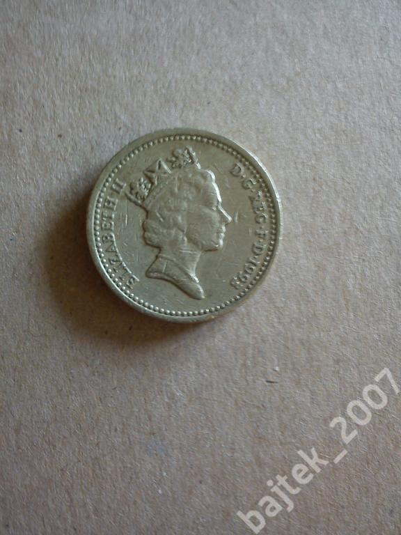 1 FUNT / ONE POUND 1993 rok ANGLIA