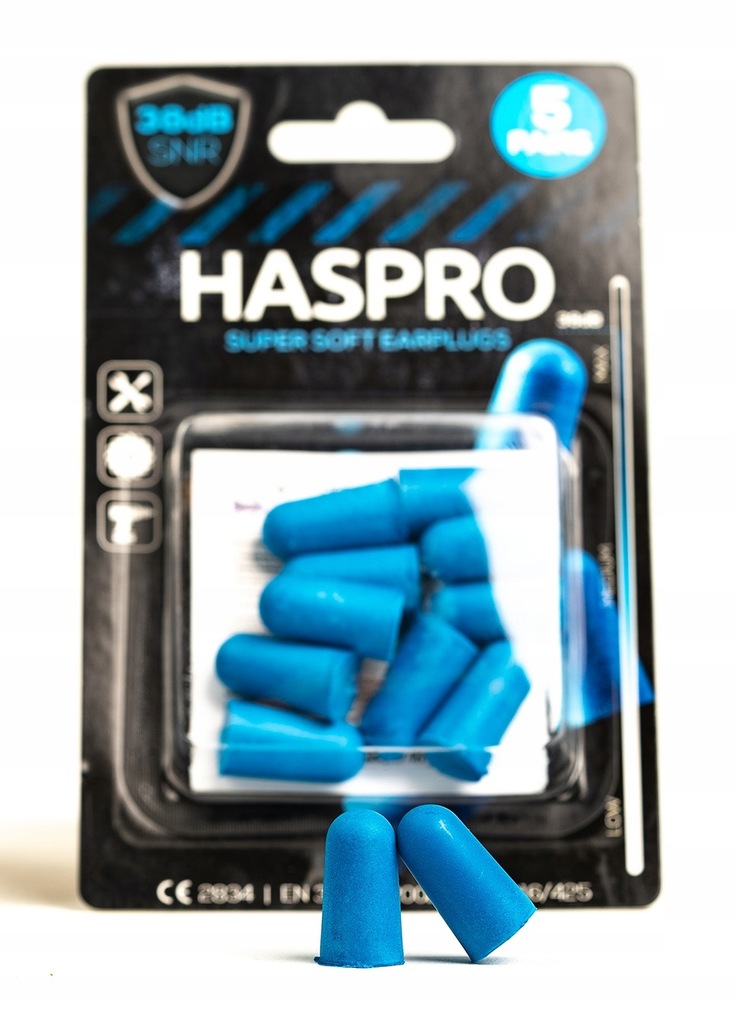 Купить Пенные беруши Haspro 5PB 5 пар: отзывы, фото, характеристики в интерне-магазине Aredi.ru