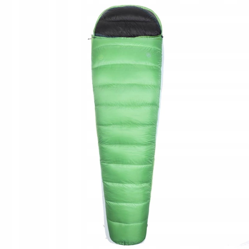 Śpiwór Aura Kolba 195 cm prawy mumia +5/0 zielony