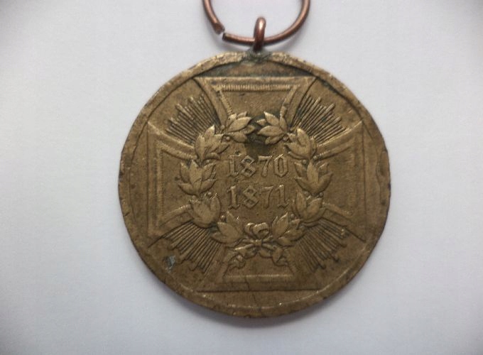 Niemcy Medal za Wojnę Francusko-Pruską1870-1871