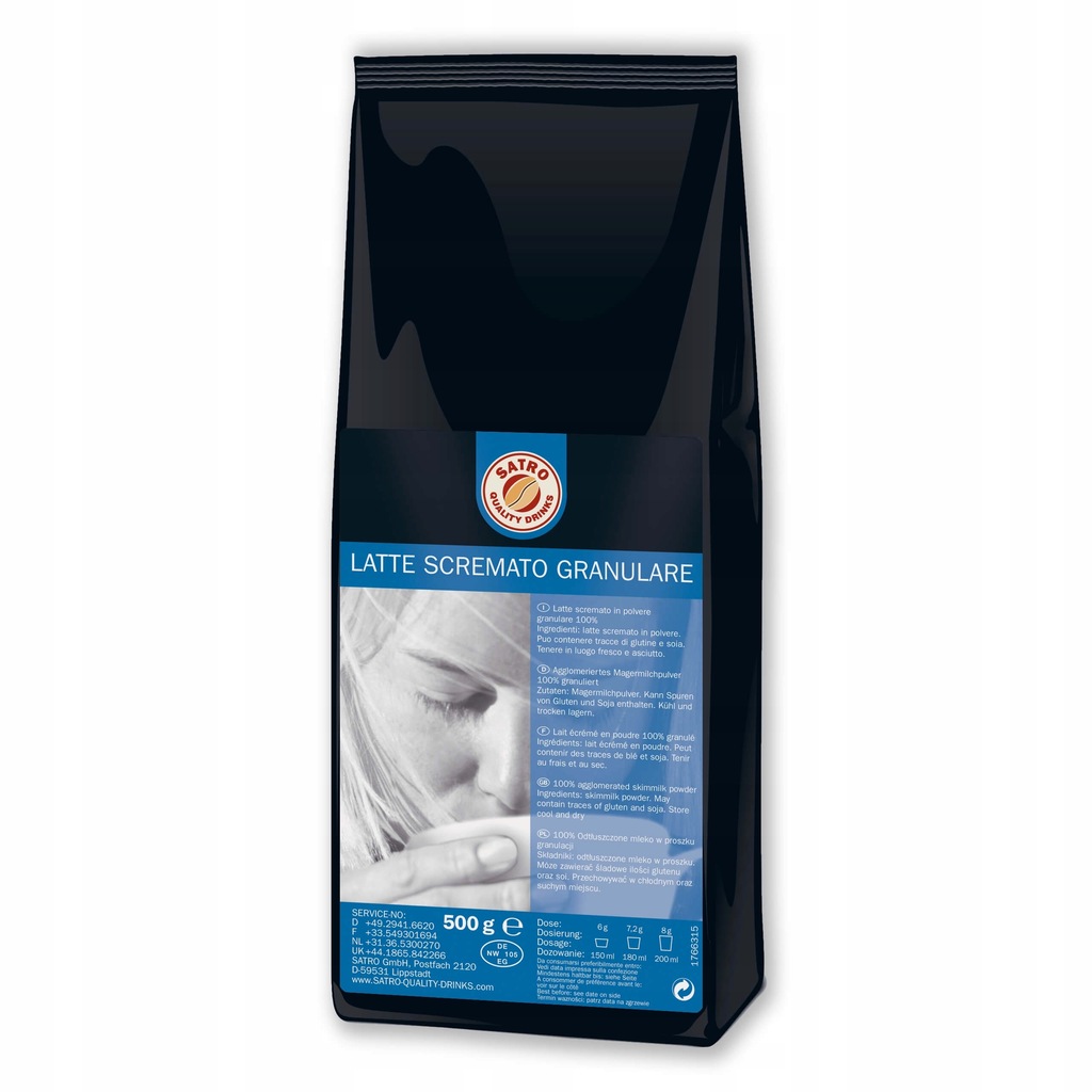 SATRO Mleko Latte Scremato Granulare Vending 0,5kg