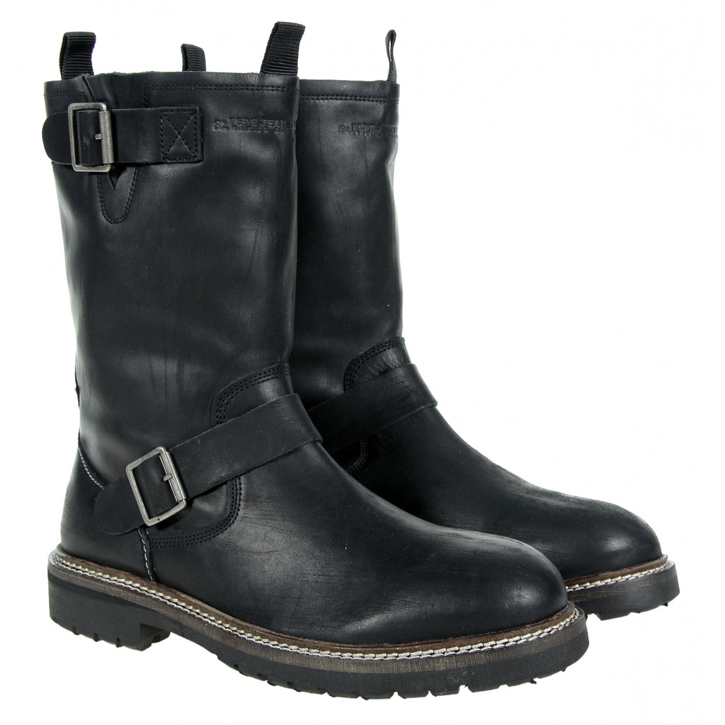 Pepe Jeans BIKER wysokie botki, rozm. 44