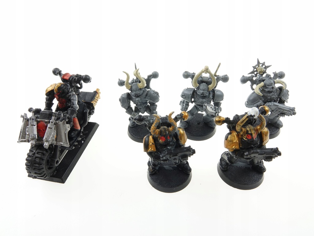 Warhammer 40k Chaos Space Marines Zestaw 6 Figurek 9789522324 Oficjalne Archiwum Allegro