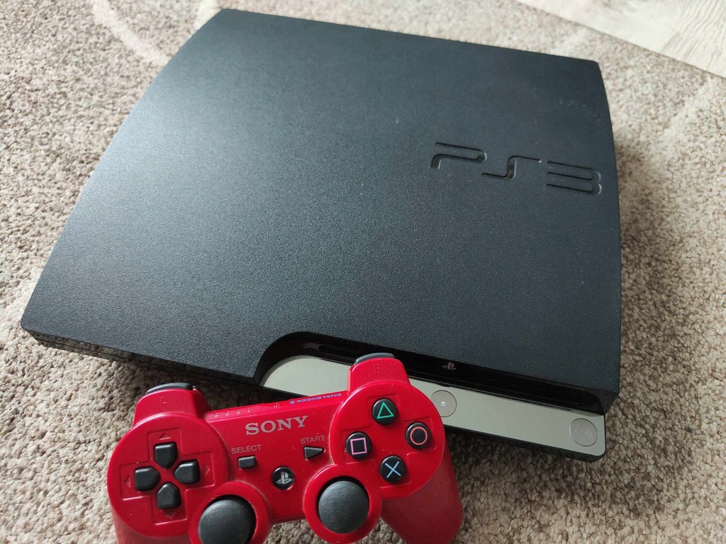 PS3 Slim 320GB+CFW Evilant 4.90+Pad+Free GameShop