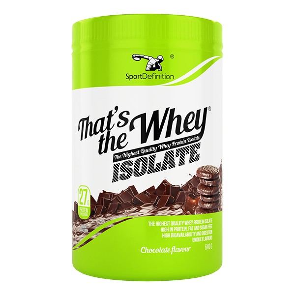 Sport Definition Thats the Whey ISOLATE 600g czeko