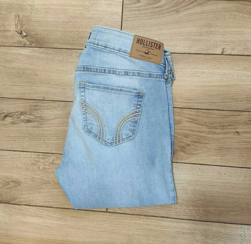 Damskie jeansy Hollister W25 L29 śliczne, jak nowe