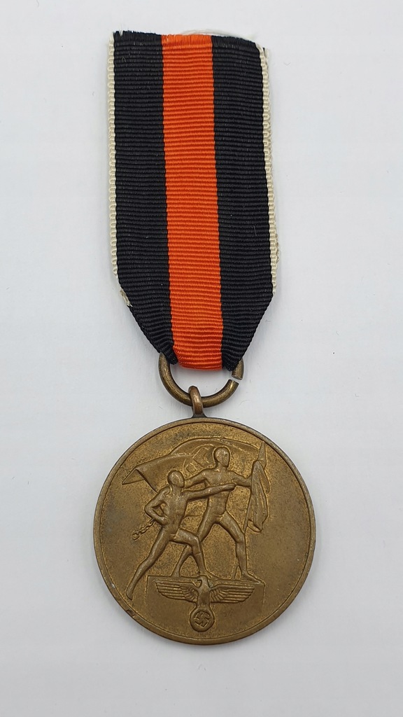 III Rzesza Medal Pamiątkowy 1 października 1938 r.
