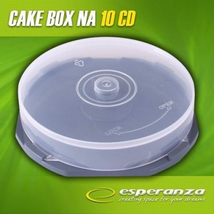 Pudełko Cake Box Esperanza na 10 CD - PAKOWANE W W