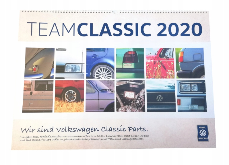 KALENDARZ VW CLASSIC 2020