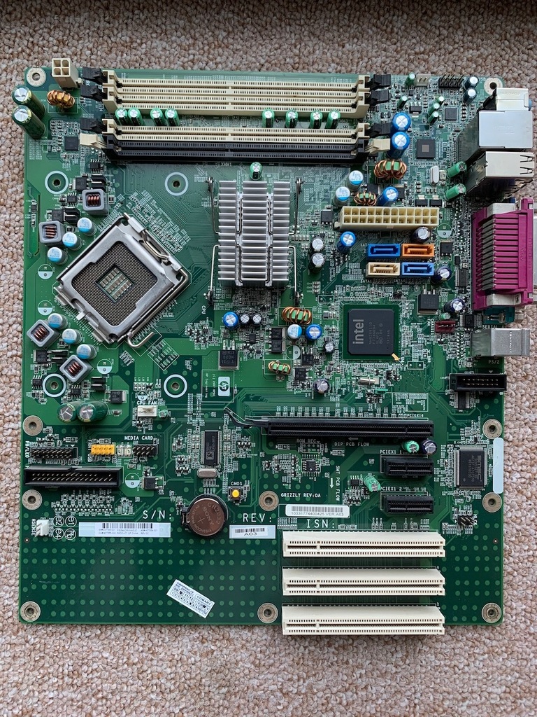 Hewlett-Packard 0AACh Intel Q35 LGA775 GRIZZLY HP