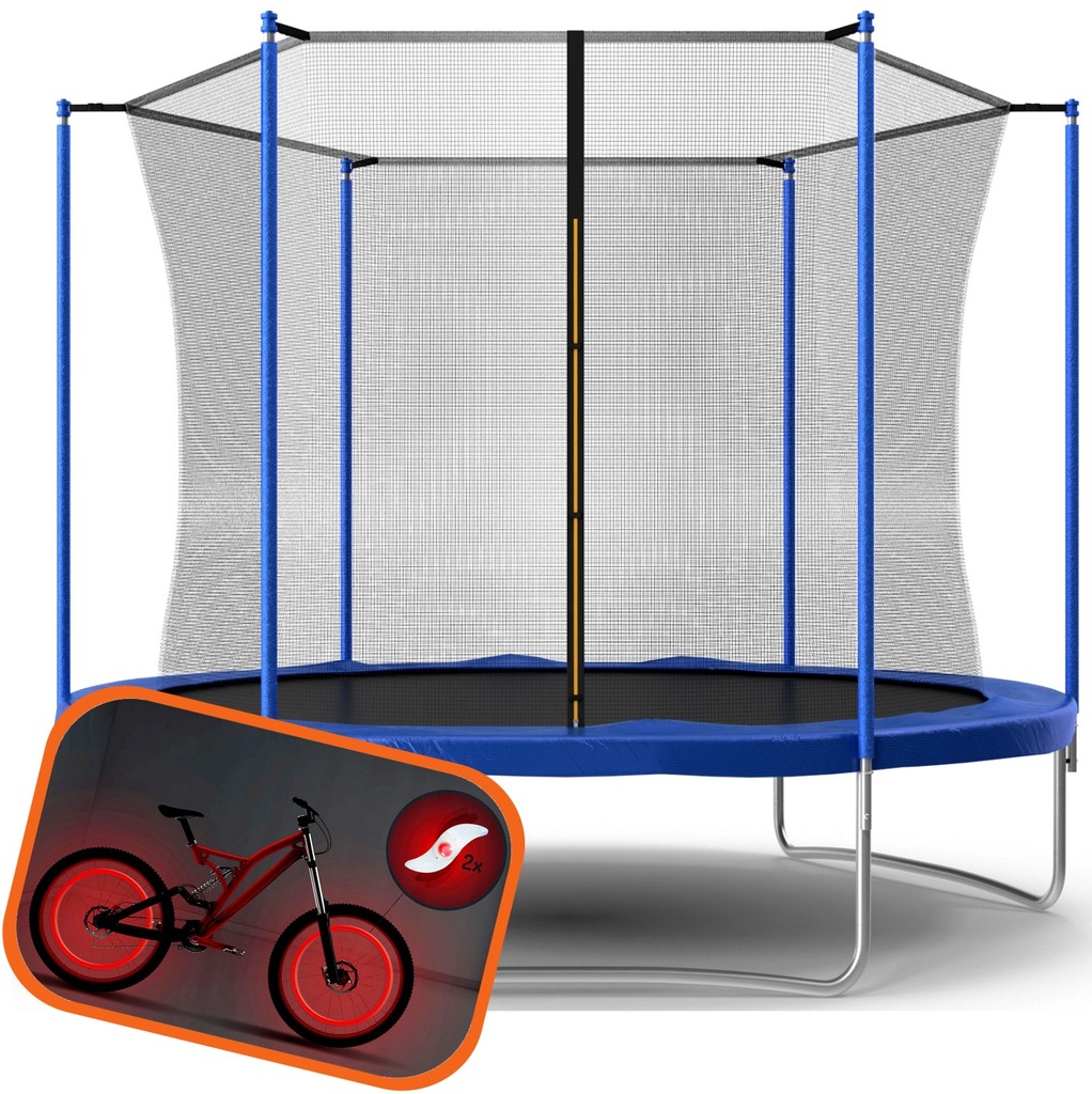 TRAMPOLINA OGRODOWA JUMI 252 cm 8 ft + GRATIS!