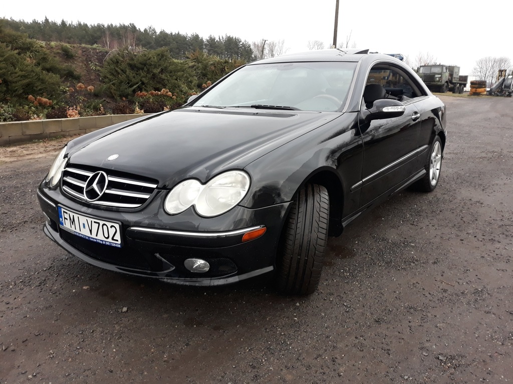 Mercedes Benz CLK 500 AMG Pakiet rok 2006