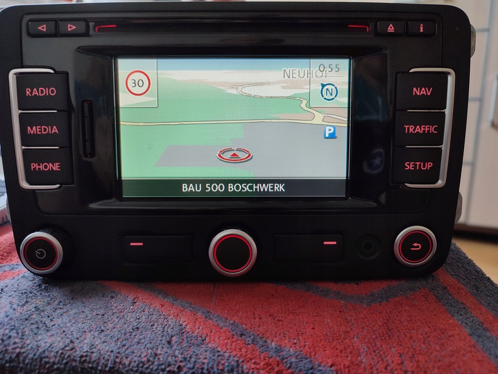 RADIO RNS 310 NAWIGACJA VW GOLF Passat CADDY + KOD 13593156457 oficjalne archiwum Allegro