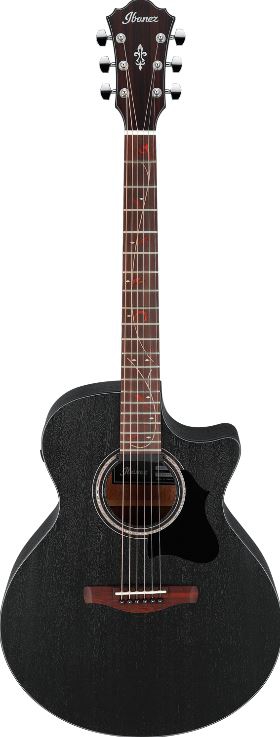 Ibanez AE295-WK Weathered black gitara elektroakus