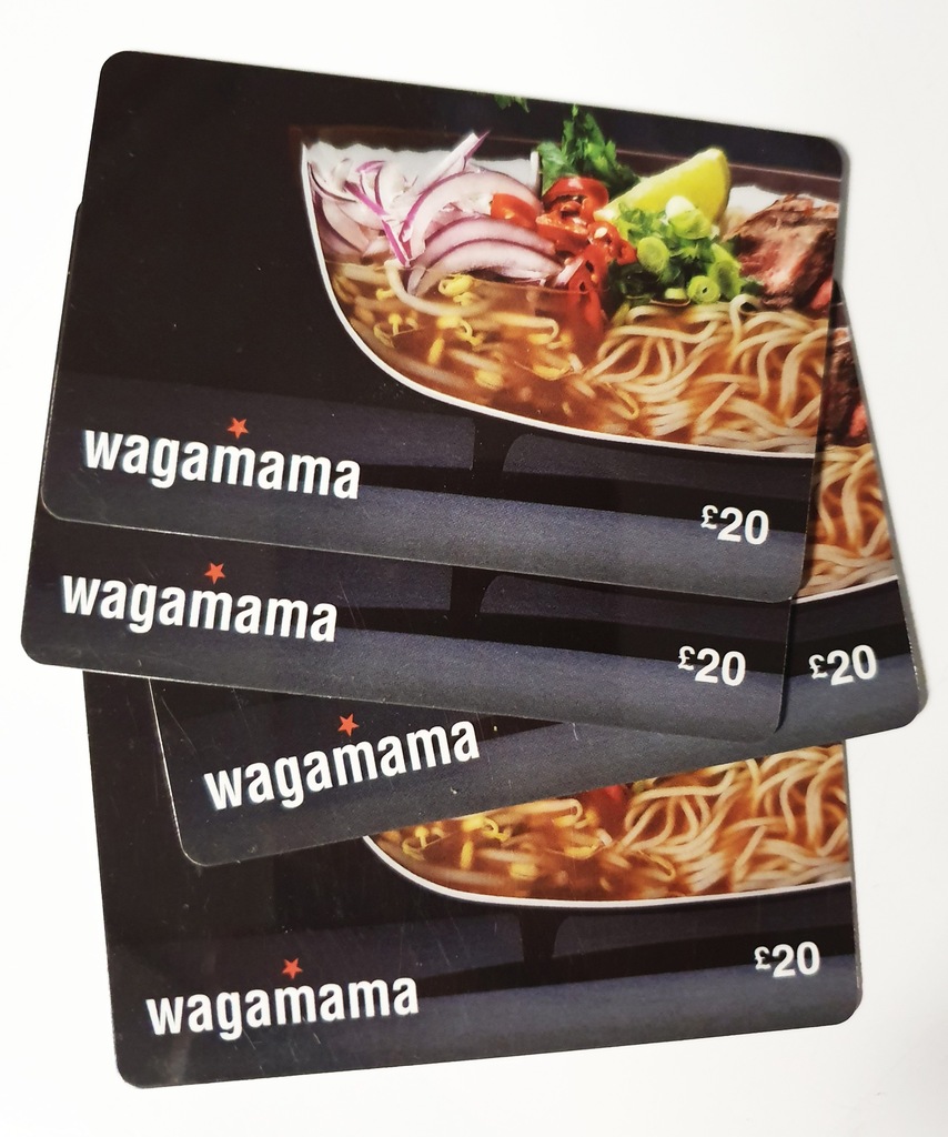 Karta podarunkowa Wagamama