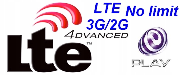 No limit - SIM nielimitowany internet LTE w Play