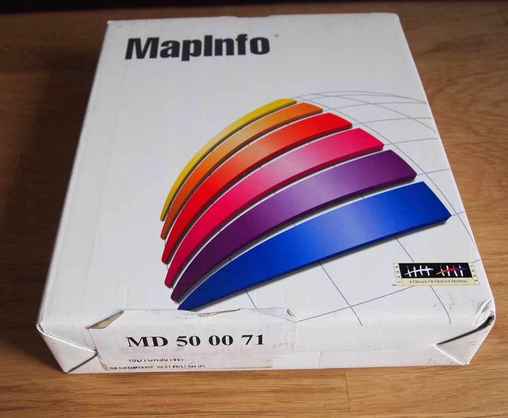 Mapinfo Professional numer licencja instrukcja