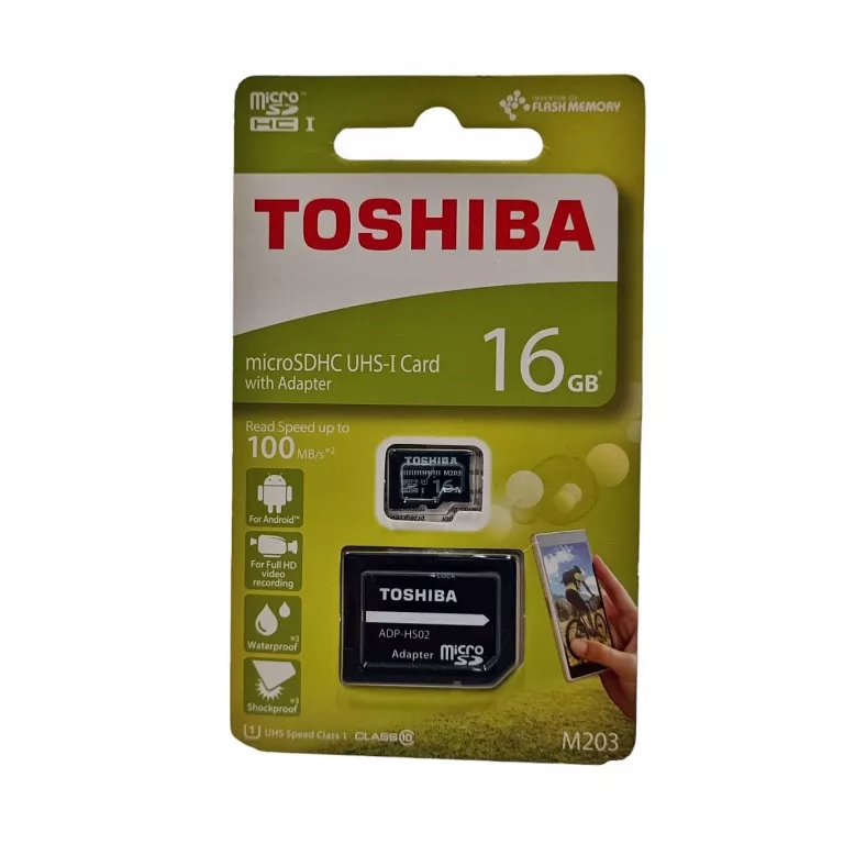 KARTA MICROSD TOSHIBA 16GB