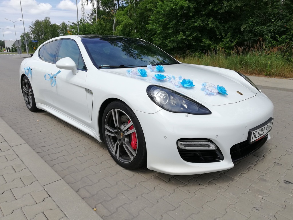 Auto Samochód do ślub wesela PORSCHE PANAMERA ŁÓDŹ