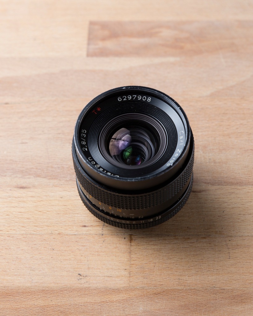 CONTAX RTSⅡI+ Distagon 2.8/35mm T CARL ZEISS DISTAGON 35/2.8 T* - CONTAX - Sklep, Opinie, Cena