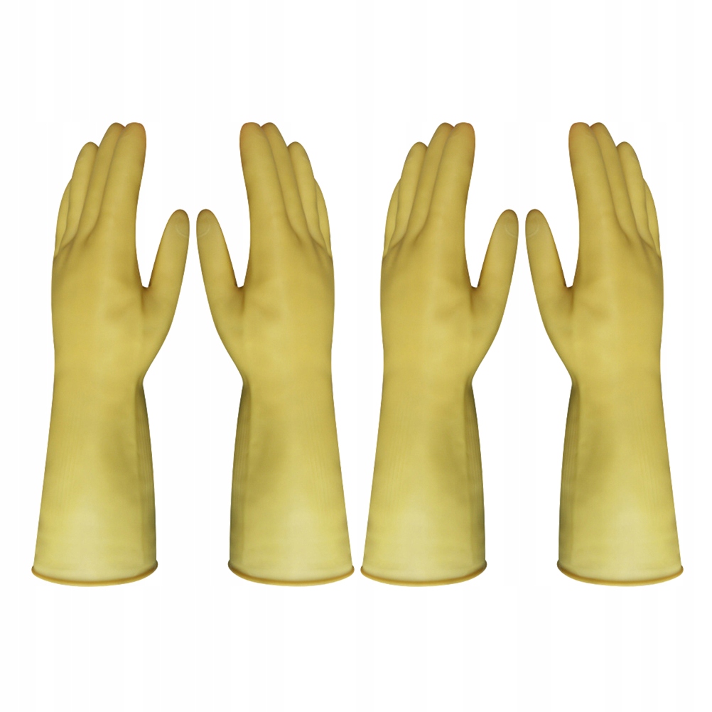 RĘKAWICE KUCHENNE LATEKSOWE DO NACZYŃ WODOODPORNE ROZMIAR S