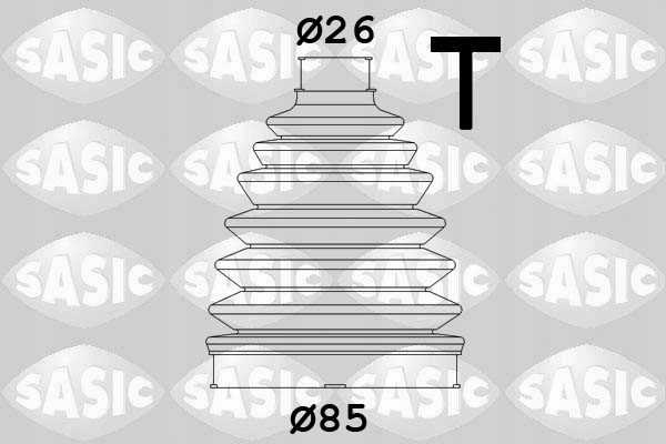 SASIC Sasic 1904021 Zestaw osłon, układ kierowniczy