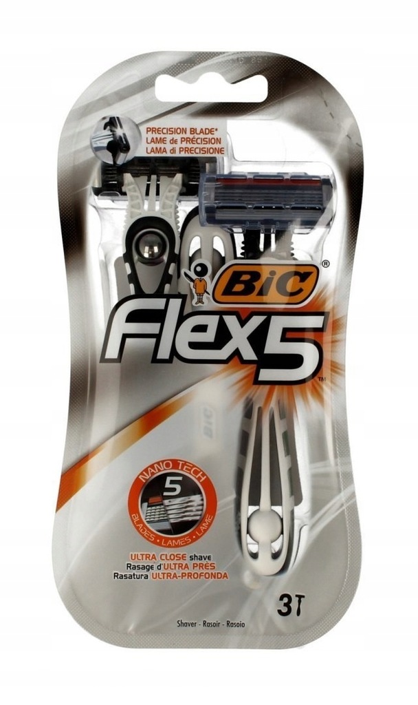 Bic Maszynka do golenia Flex 5 1op.-3szt