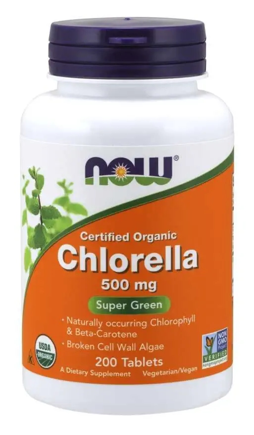 Chlorella Now foods tabletki 200 szt. 150 g