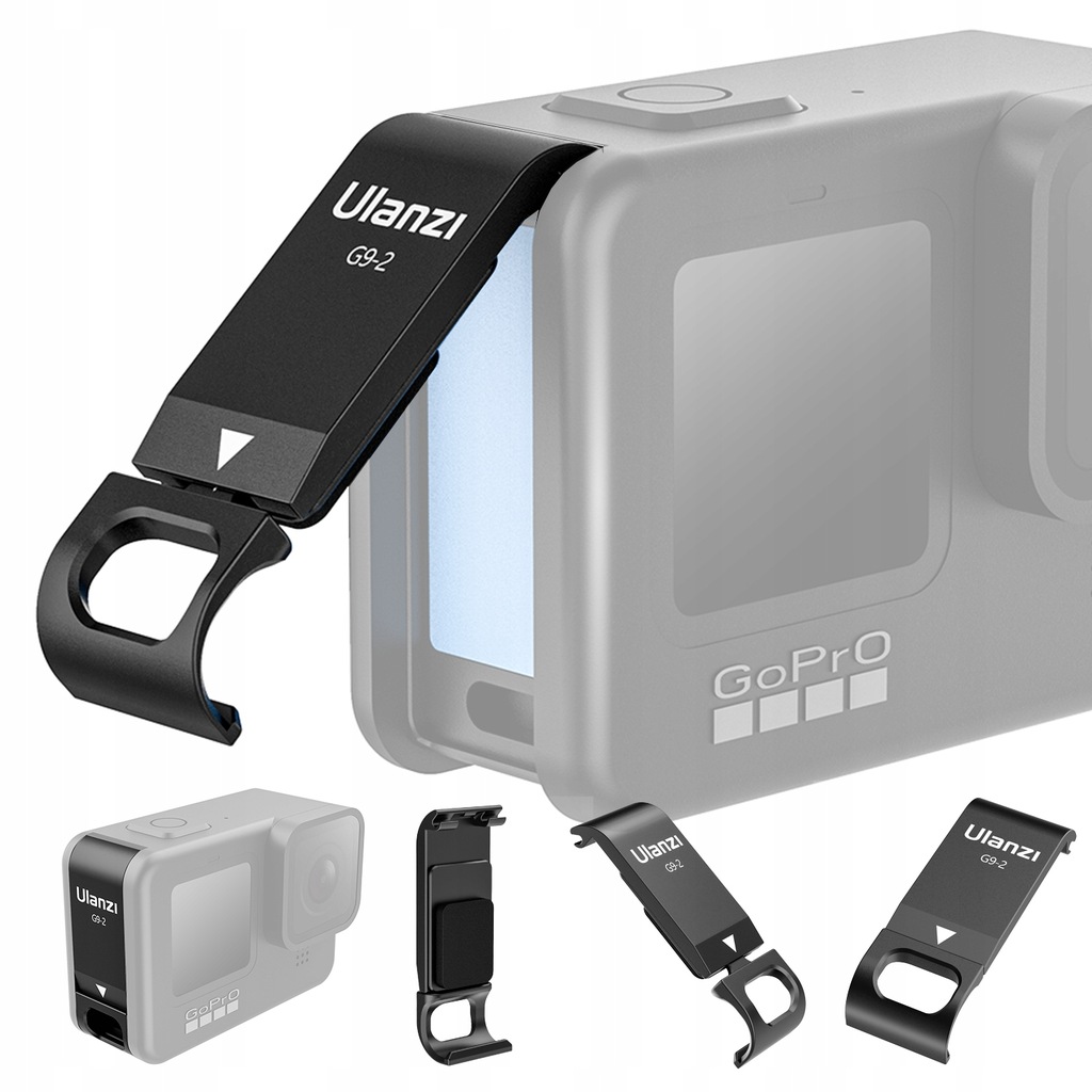 Drzwiczki Ładowania Ulanzi G9-2 do GoPro 9 10 11 12