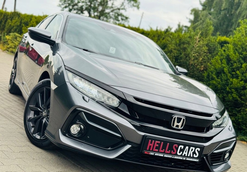 Honda Civic Full Led Alu17 Kamera ACC Line Assist Virtual Cockpit Gwarancja