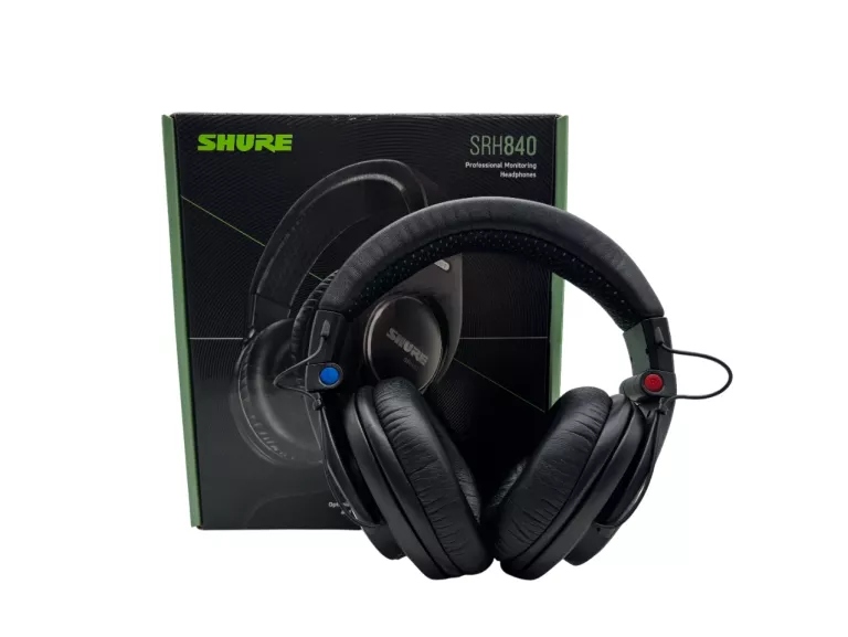 SŁUCHAWKI STUDYJNE PRZEWODOWE SHURE SRH840